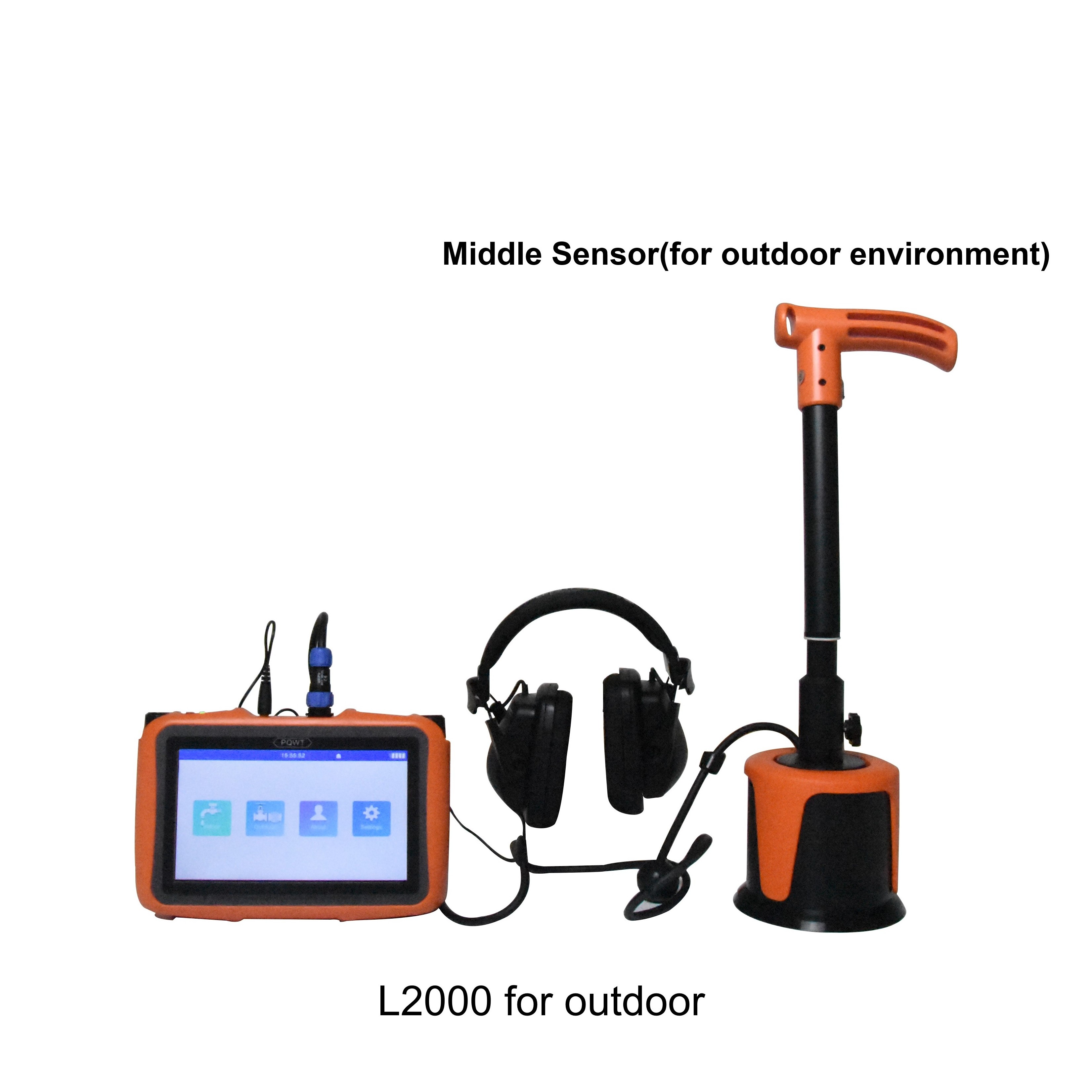 PQWT-L2000 Outdoor water leak detector with middle sensor water leak detection