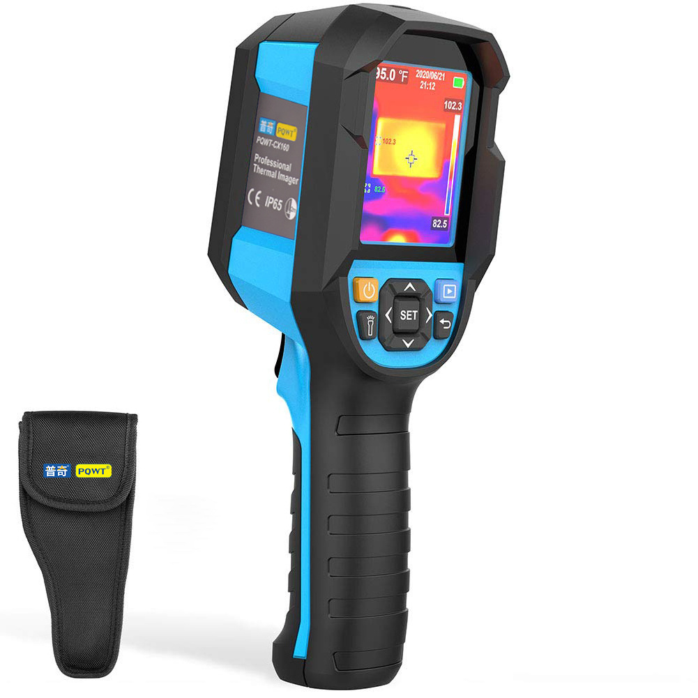 PQWT-CX160 New Product Imager Heating Pipe Locator Water Leak Repair Tool  Handheld Thermal Infrared Imaging Camera