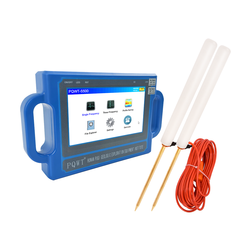 PQWT-S300 Ground Water Detector Underground Finder 300m Resistivity Geophysical Water Survey Equipment