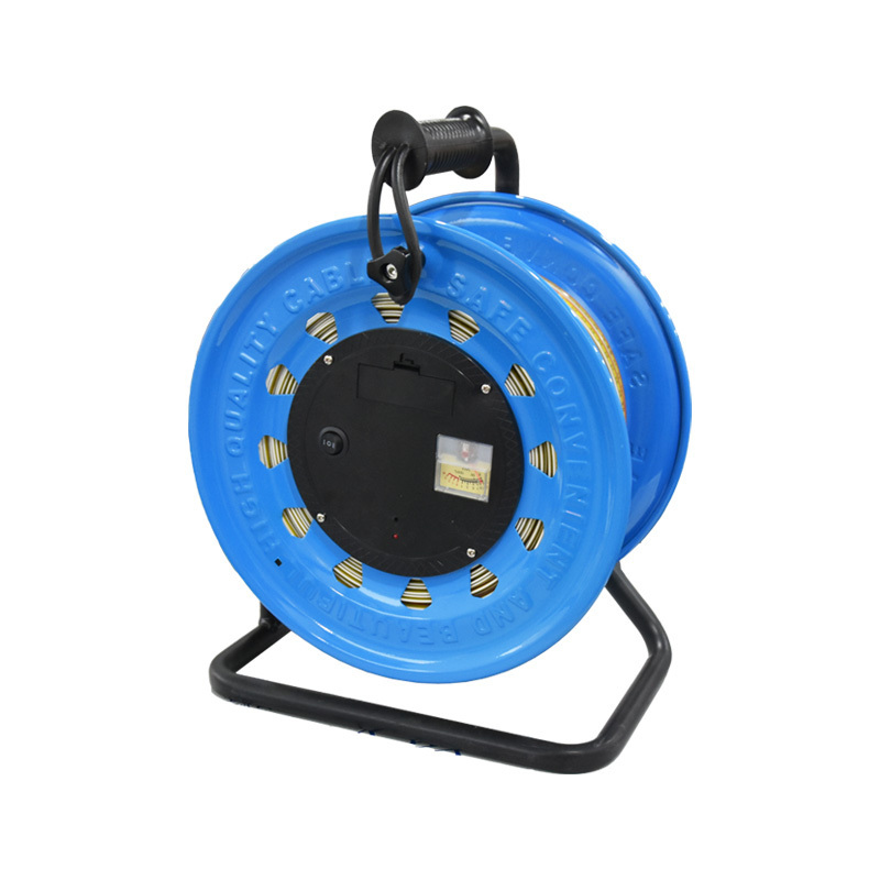 Blue ABS Dip Meter Measuring Tape Water Measurement Device 100m-500m Water Level Meter