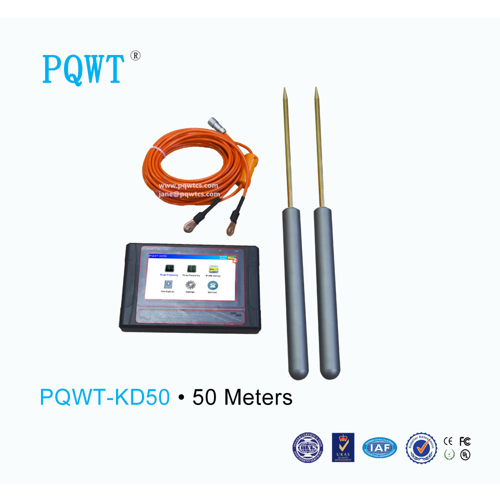 PQWT-KD50 Top sales cave detector for underground 50 meters cave detector mine locator