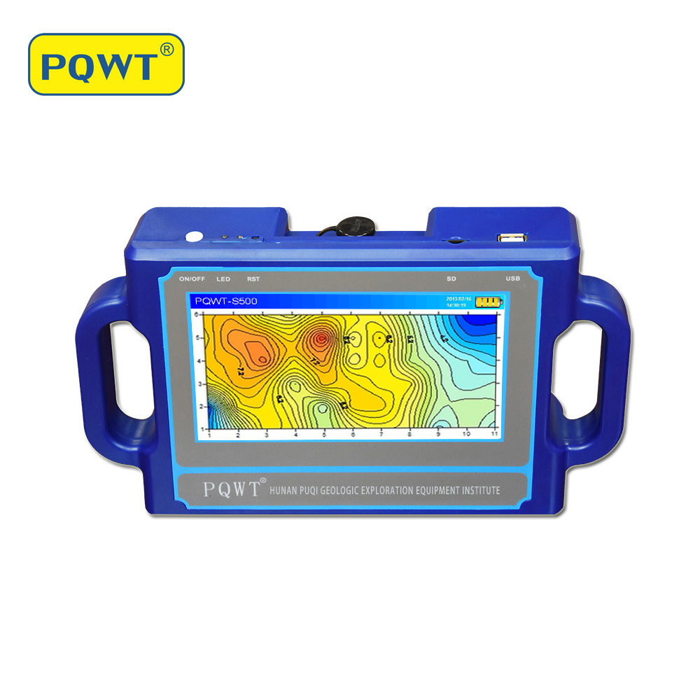 PQWT S500 industrial metal detector 500m water finder long range groundwater ground underground water detector