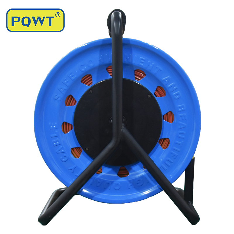 PQWT 100m Underground Borehole Measuring Tape ABS Dip Meter 14mm Probe Water Level Meter