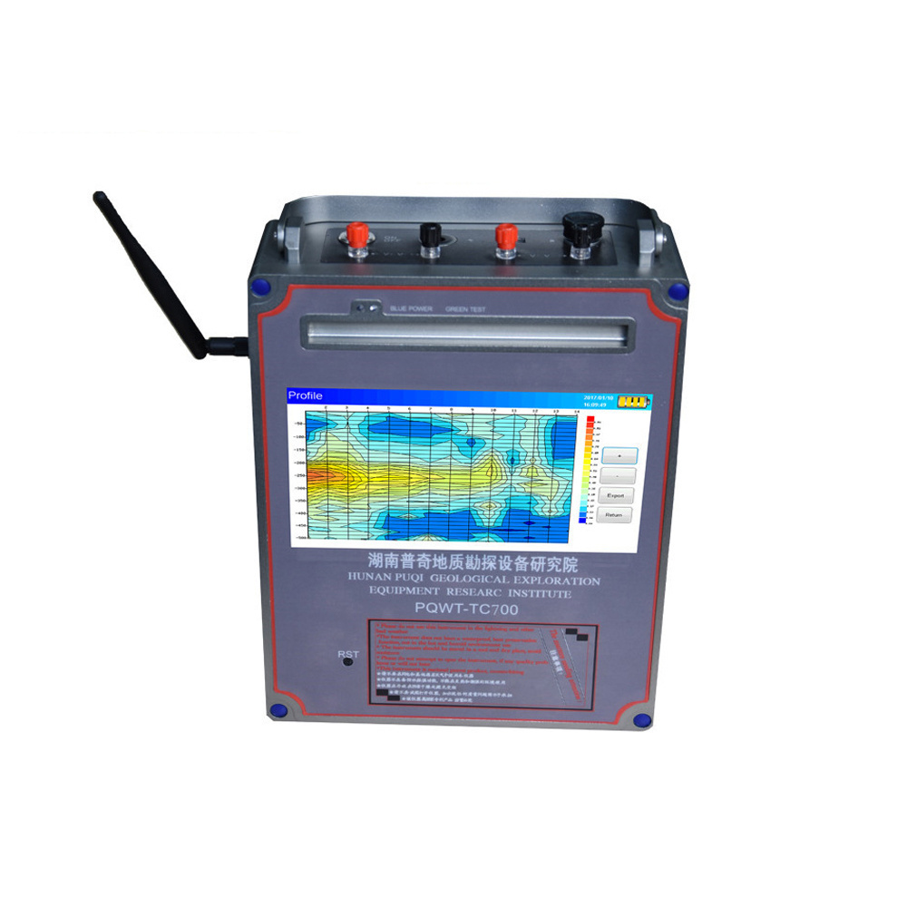 PQWT- TC700 geophysical borehole logging equipment 600m ground water detector for sale