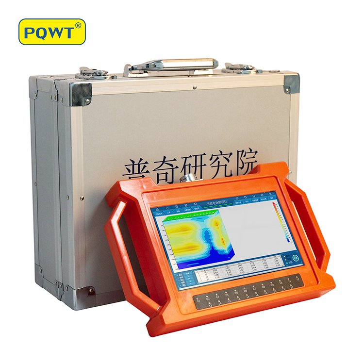 PQWT GT500A Electrical Resistivity Imaging 18 Channels Borehole Water Survey Detector Underground Finder