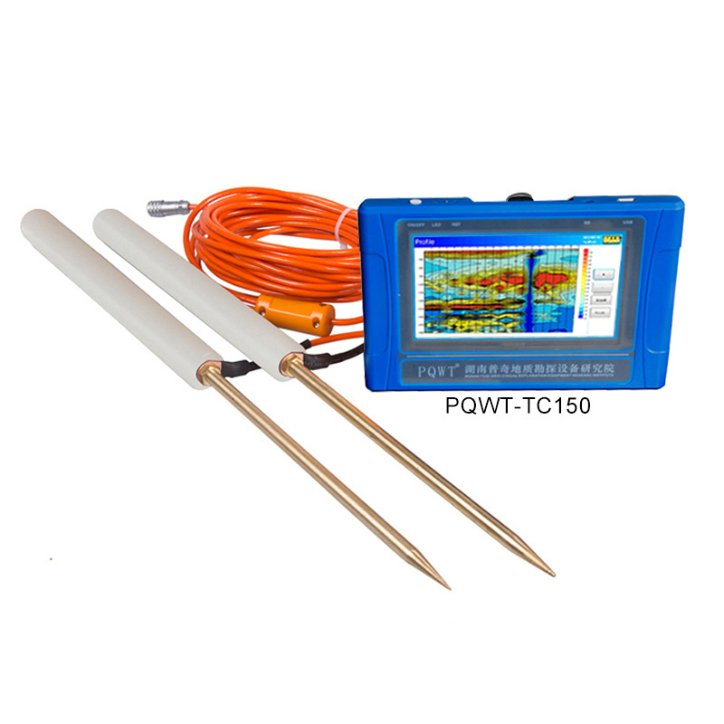 PQWT-TC150 resistivity measuring instrument borehole survey equipment 150m underground water detector