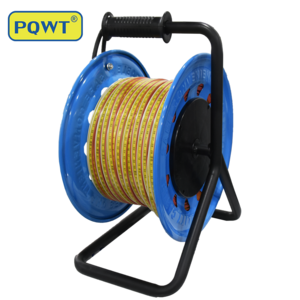 PQWT 100m Underground Borehole Measuring Tape ABS Dip Meter 14mm Probe Water Level Meter