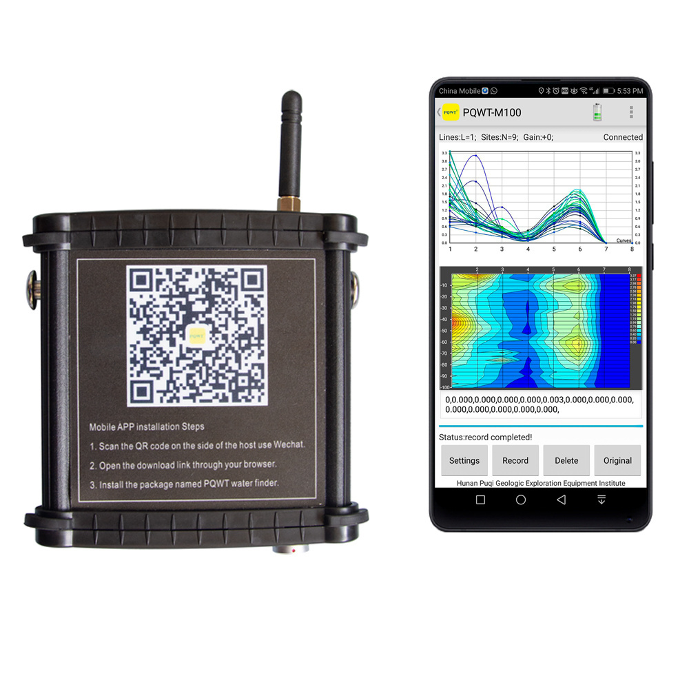 Geological Survey Instrument for borehole well drilling/resistivity meters 100M