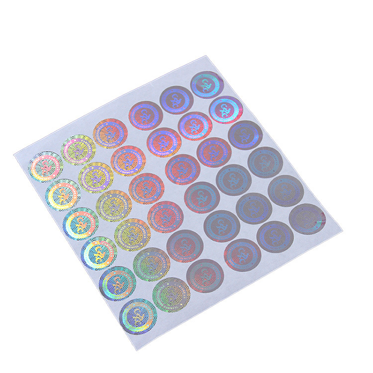 Custom Printed 3D Hologram Stickers Labels Anti-counterfeit label