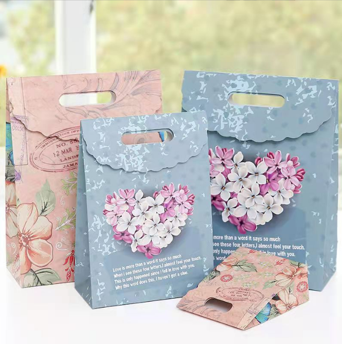 Gift Tote Bags Portable Cute Packaging Birthday Gift Packaging Perfume Jewelry Candy Gift Packaging Bag