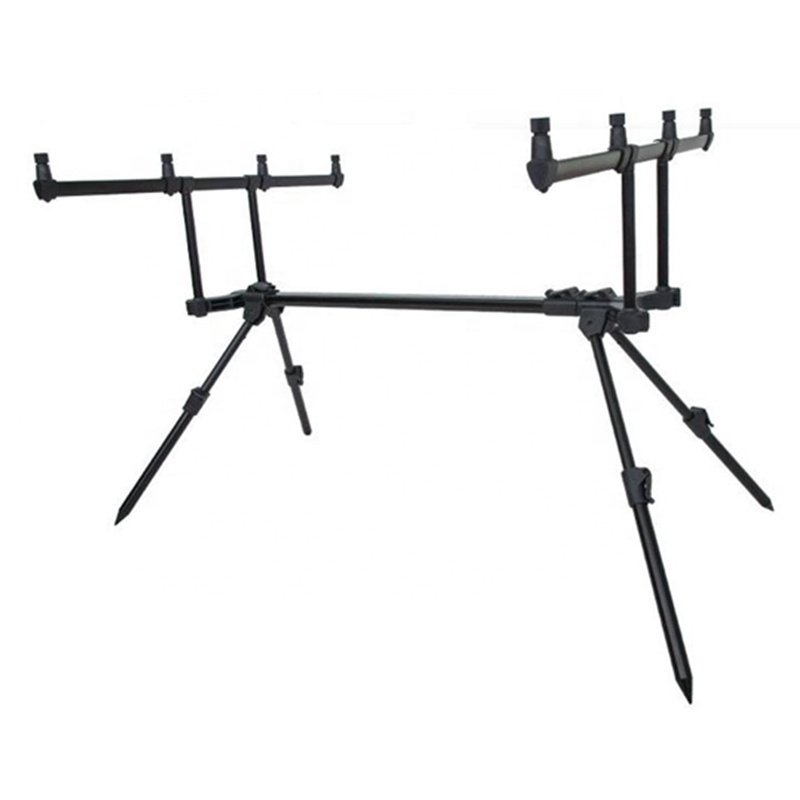 High Quality Aluminum Alloy Carp Fishing Rod Pod Rod Holder Stand Holder Fishing Pole Pod Stand