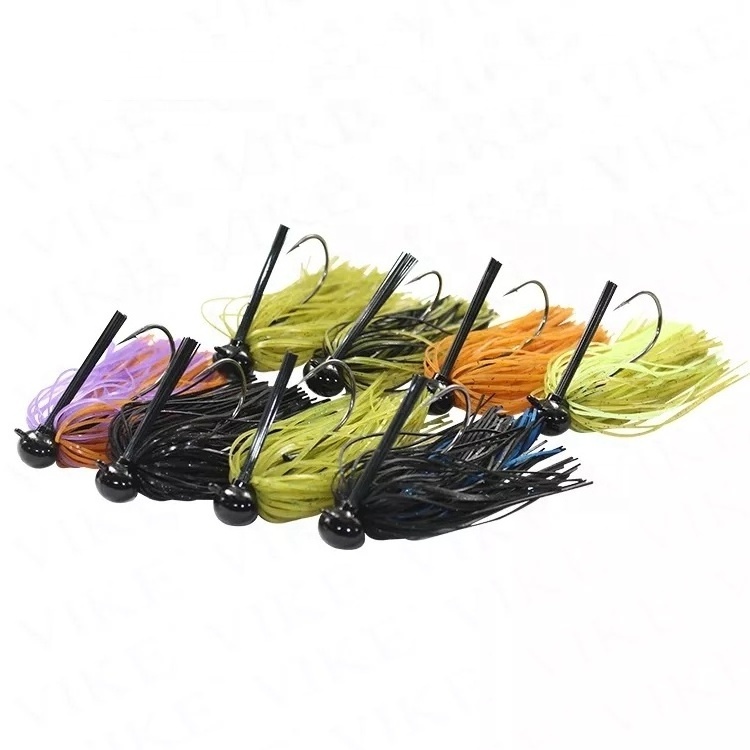 High Quality Tungsten Resin Football Jigs  TRFJ Tungsten weight sinker Jig Head for Bass Fishing