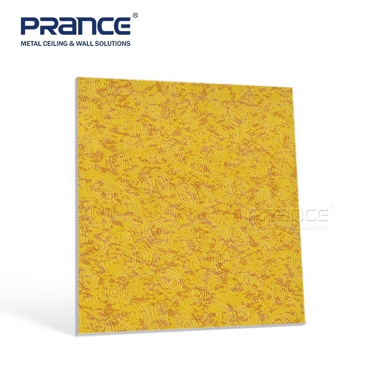 PVC face gypsum ceiling tiles supplier