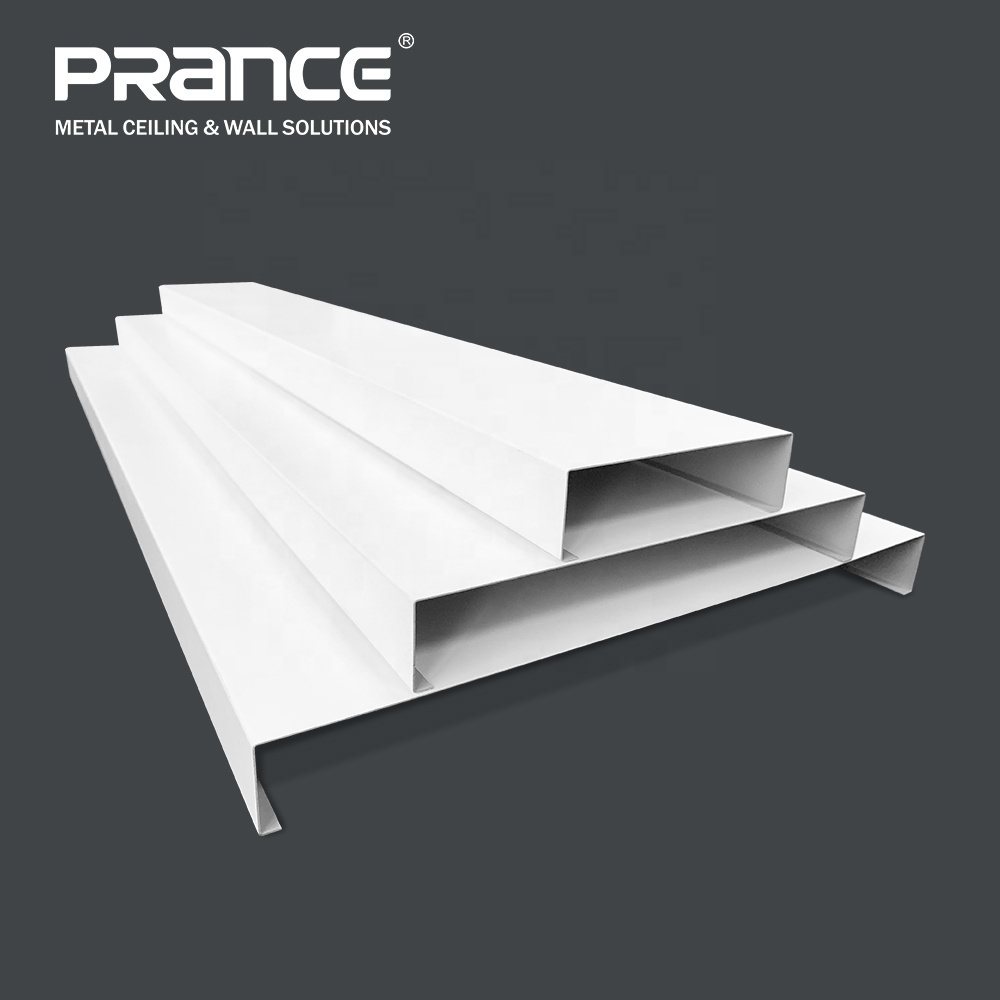 Station Suspended Strip Ceiling Metal B-Plank Ceiling