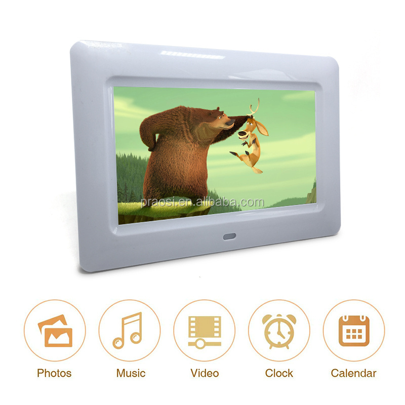 small lcd display 7 inch screen e ink digital photo frame with battery