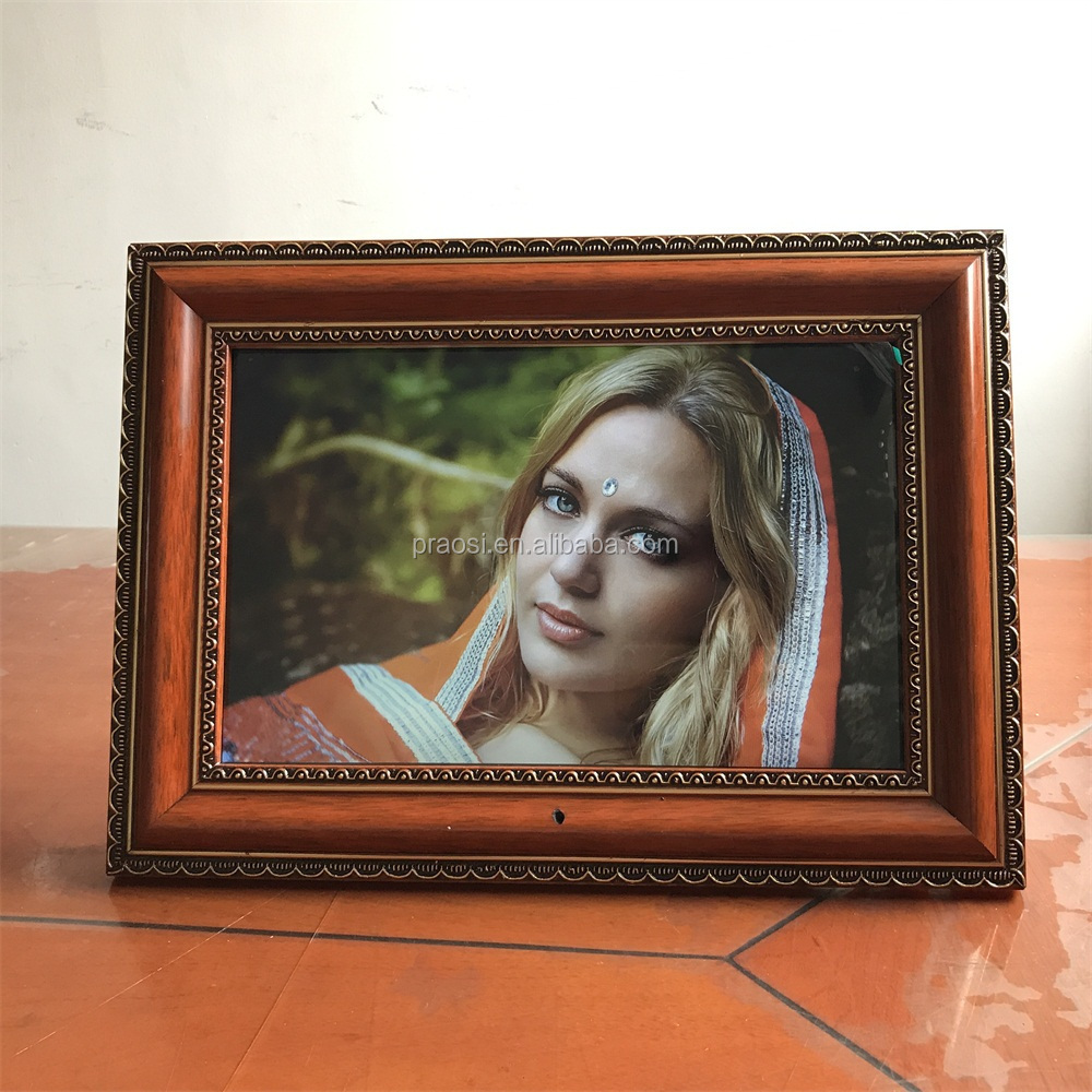 Most Popular floor stand 21.5 inch digital photo frame/blue movie mp4 video download widely used in 2017