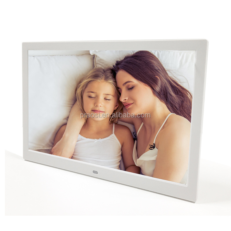 automatically loop video photo frame with hidden camera wifi 15 inch large size digital photo frame for advertising