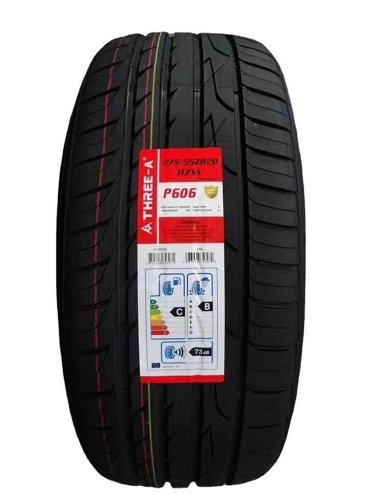 P606 passenger car tires competitive prices with high quality UHP tires 195/50R16 THREE-A brand popular brand