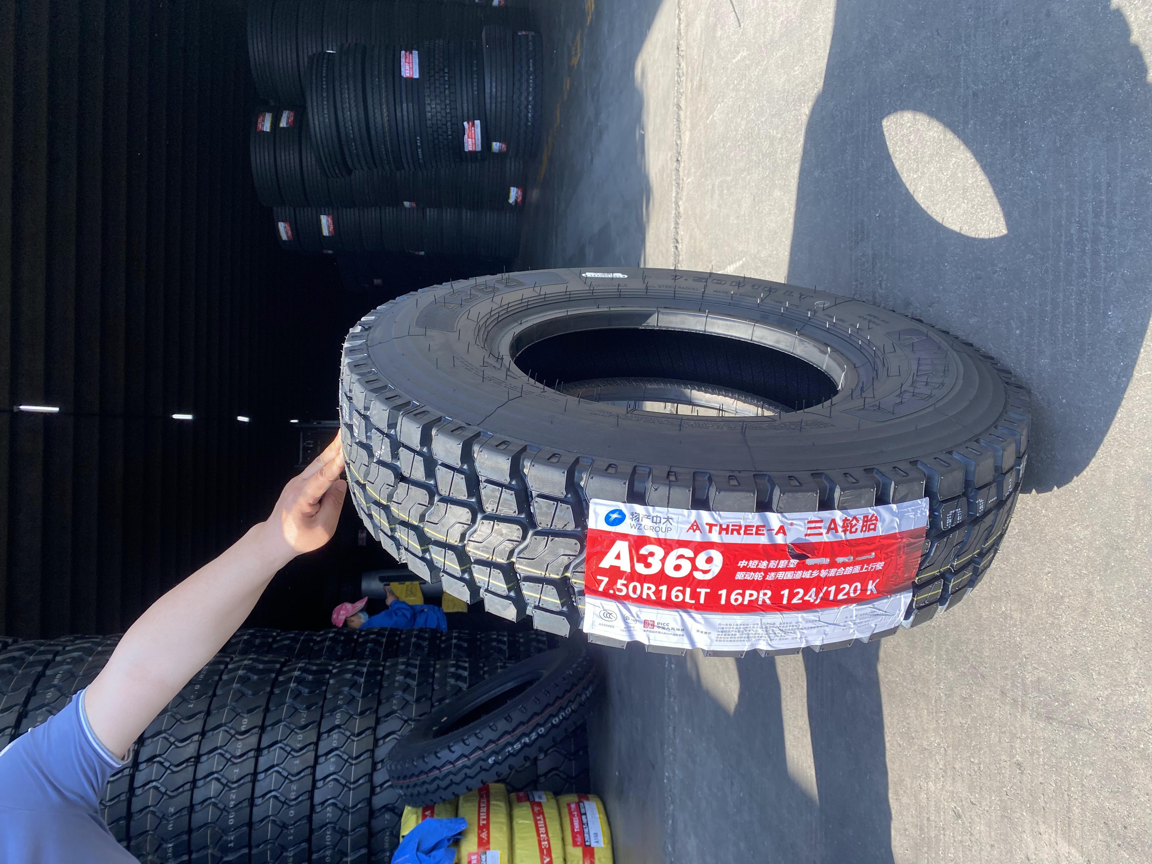 Truck tyre 750R16 Radial truck tyre 315 80R22.5