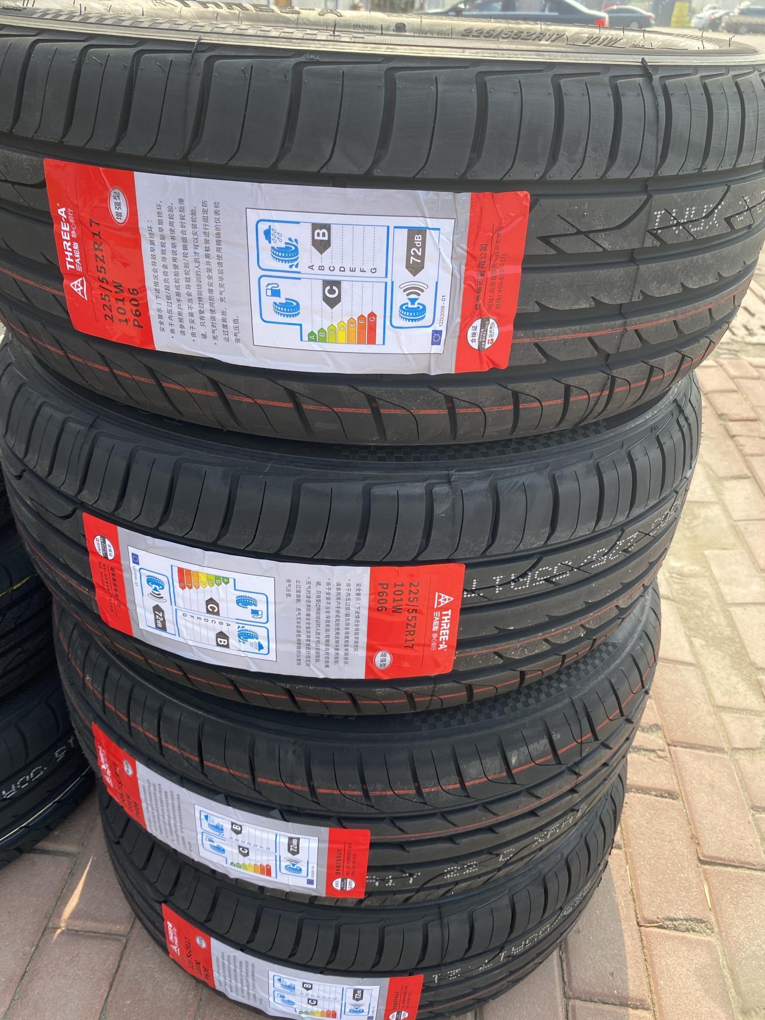 Superior Quality Car Tyres 225/45R18 235/50R18 245/40R18 245/45R18 Brand THREE-A Direct Sale