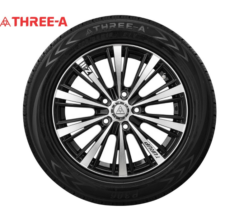 China Tire Producer Chinese PCR Passenger Car Tyre 185/55R15 THREE-A  RAPIN brand