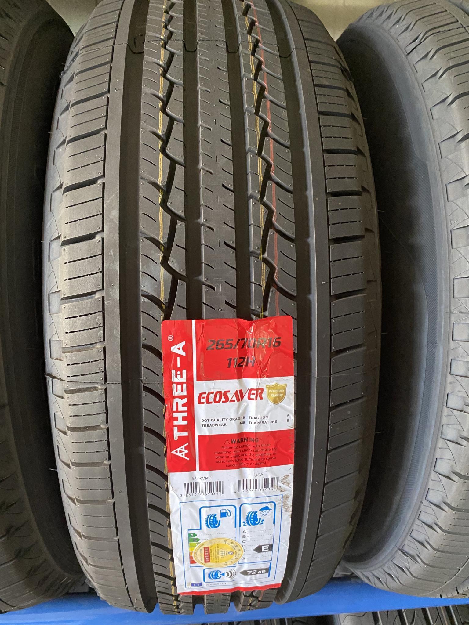 Auto Parts Car Tyres 265/65R17 265/70R15 265/70R16 265/70R17 275/60R17 Best Selling THREE-A RAPID YATONE