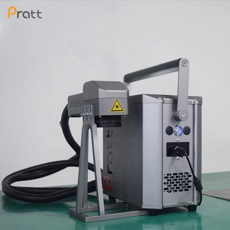 PRATT CNC Handheld Portable Laser Printer Marking Machine 30W No need to plug in