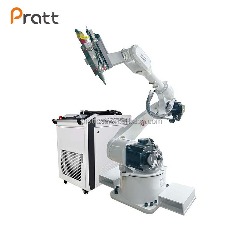 Pratt CNC Cheap Price 6 Axis Welding Robot Arm Welding Product In Hot Sales With Qilin Control system