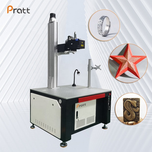 100w Large working area 3d Dynamic Focusing Galvo Co2 Laser Marking Machine