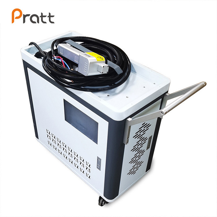 Industrial Blaster Rust Removal Laser Weld Cleaning Machine Robot Road Paint Remover 100w 200w