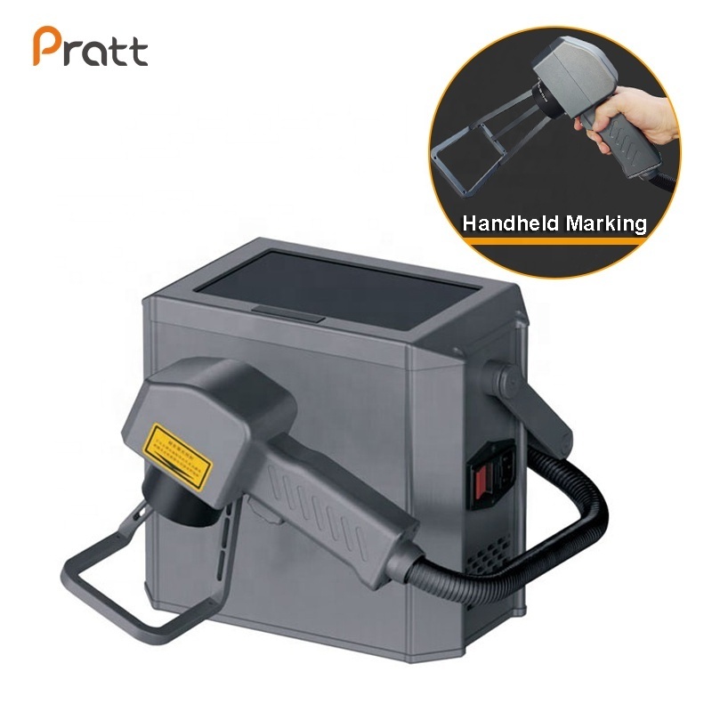 PRATT CNC Handheld Portable Laser Printer Marking Machine 30W No need to plug in