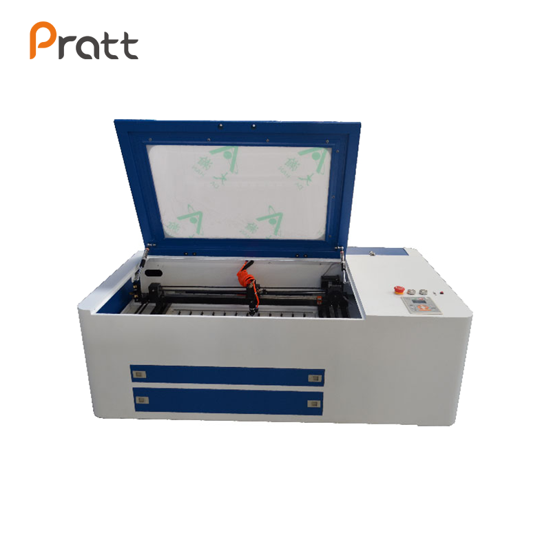 Mini Laser Engraver Acrylic Laser Engraving Cutting Machine Engraver Cutter 80w 3040/4060 Co2 Wood Plastic Bottle Cutter Pulsed