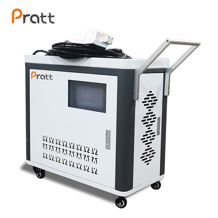 Industrial Blaster Rust Removal Laser Weld Cleaning Machine Robot Road Paint Remover 100w 200w