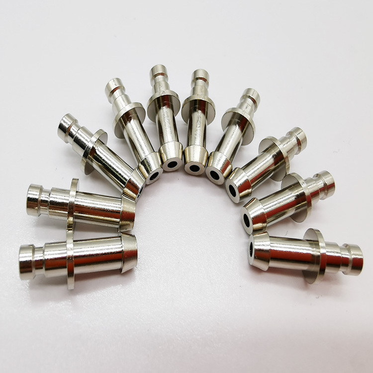 male and female Luer Lock copper metal NIBP cuff connectors