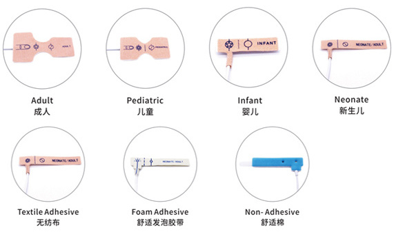 Disposable SpO2 Sensor Compatible with Nellcor