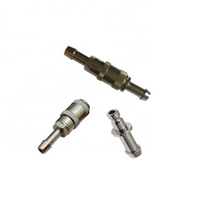 male and female Luer Lock copper metal NIBP cuff connectors