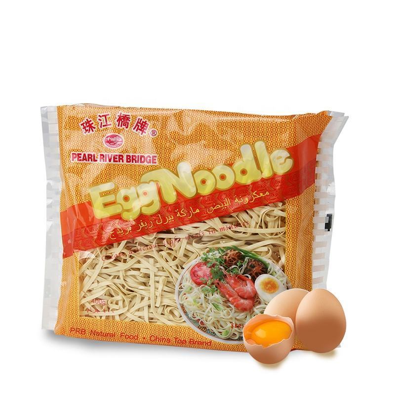 PRB packet instant food dried egg noodles Bulk wholesale Dry egg Wok Noodle