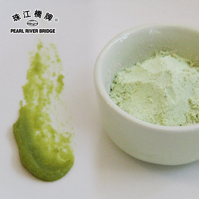 10kg YUMMYTO PRB Wasabi Powder Green Wasabi Sauce with 24M Shelf Life Sushi Flavoring Wasabi Flavour from CN;GUA 10bag/cs