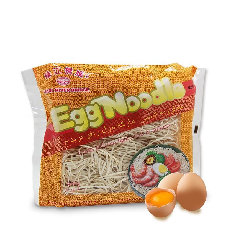 PRB packet instant food dried egg noodles Bulk wholesale Dry egg Wok Noodle