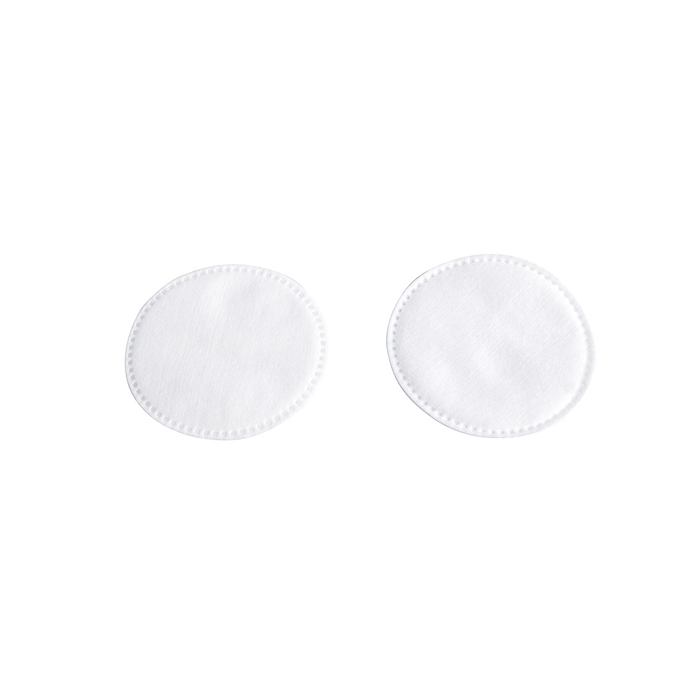 Hot Selling 100% Natural Cotton Spunlace Non-Woven Fabric Disposable Facial Cotton Pad