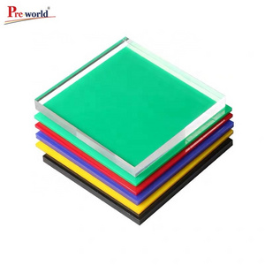 100% Virgin 3mm Cast/Extruded 1" Thick 1/2 Inch Acrylic Sheet / 4x6