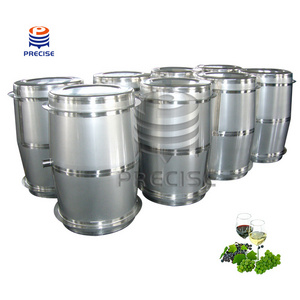 New design 304 stainless steel fermenter barrel drums for wine beer spirit food beverage