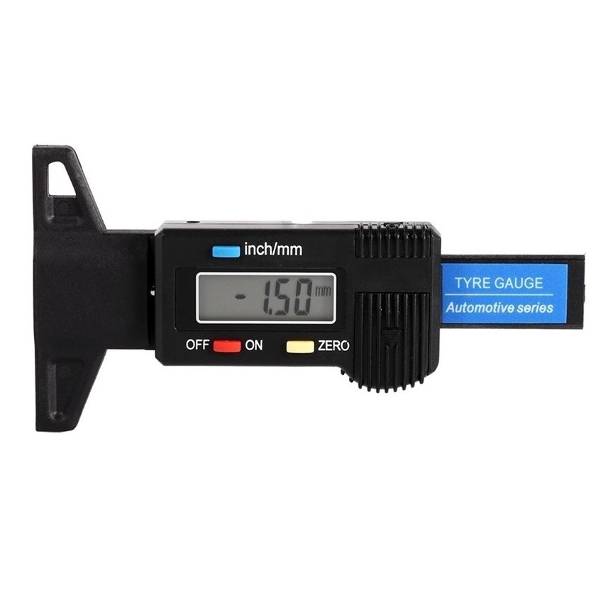 Cheap Price Digital Car Tyre Tire Tread Depth Gauge Meter Auto Tire Wear Detection Measuring Tool Snap Gauge