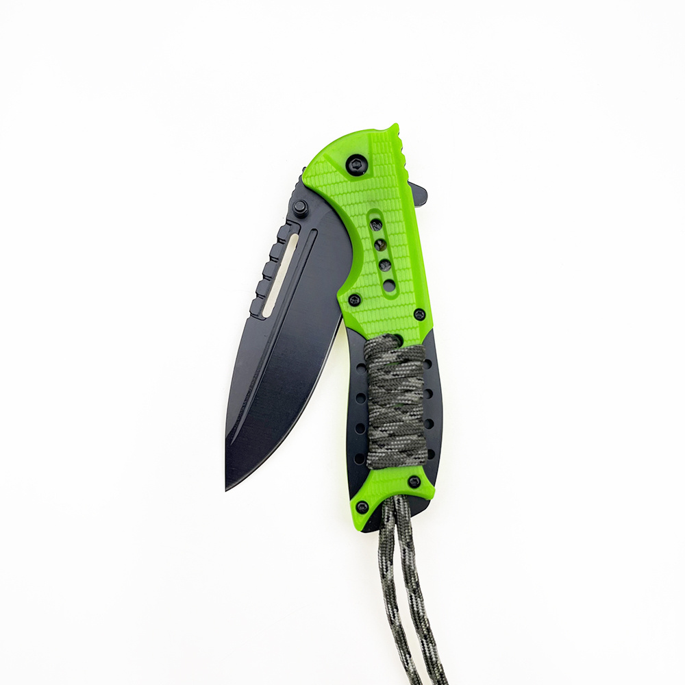 Portable Paracord Handle Navajas Best EDC Survival Hiking Hunting Camping Tactical Folding Knife