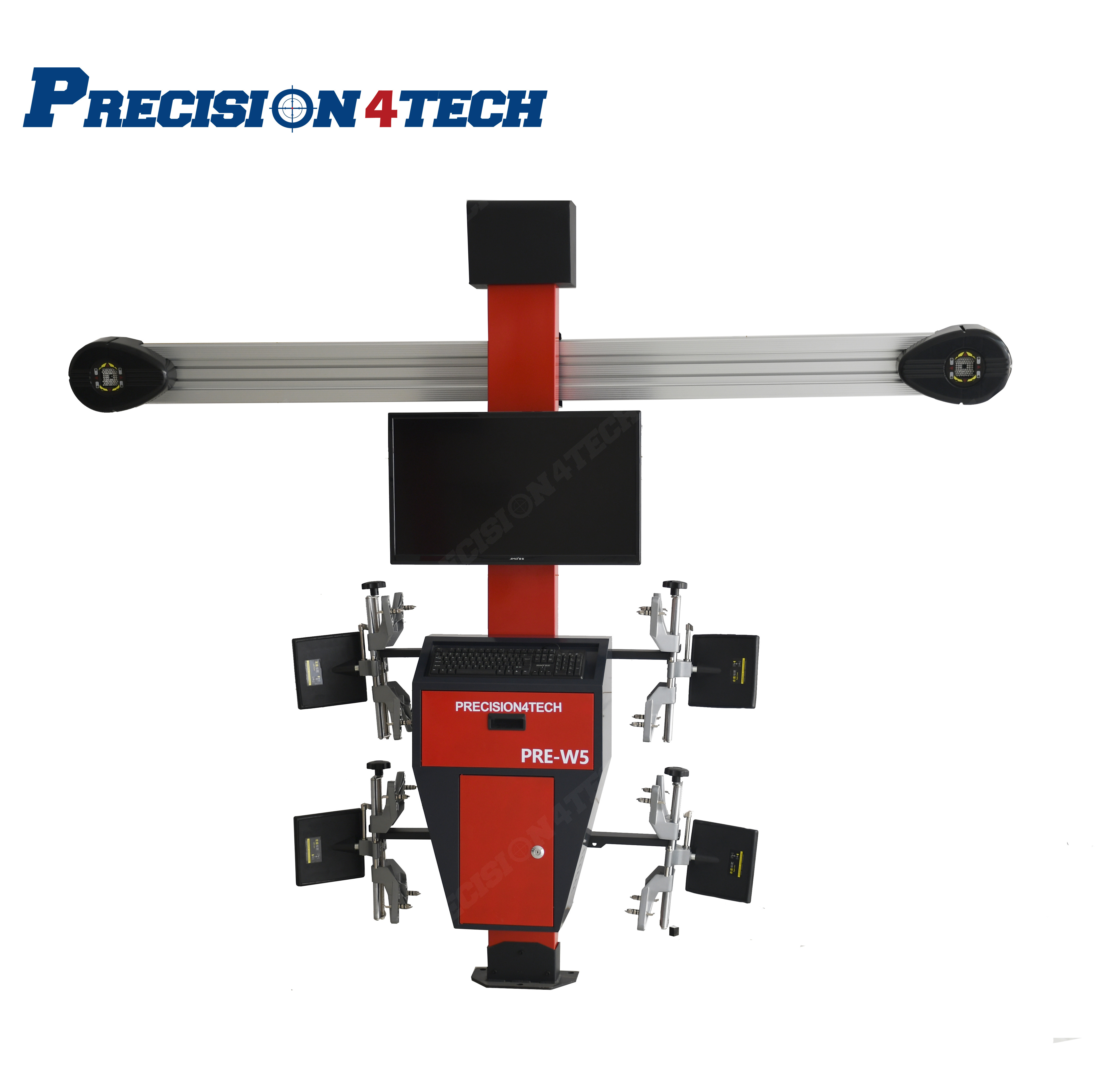 PRECISION John bean 3d wheel alignment machine with wheel alignment turntables PRE-W5