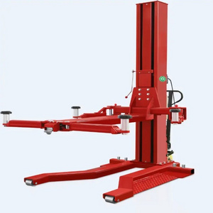 Factory Direct Supply Hydraulic Mobile Single Post Car Lift 2.7 ton Lift Capacity