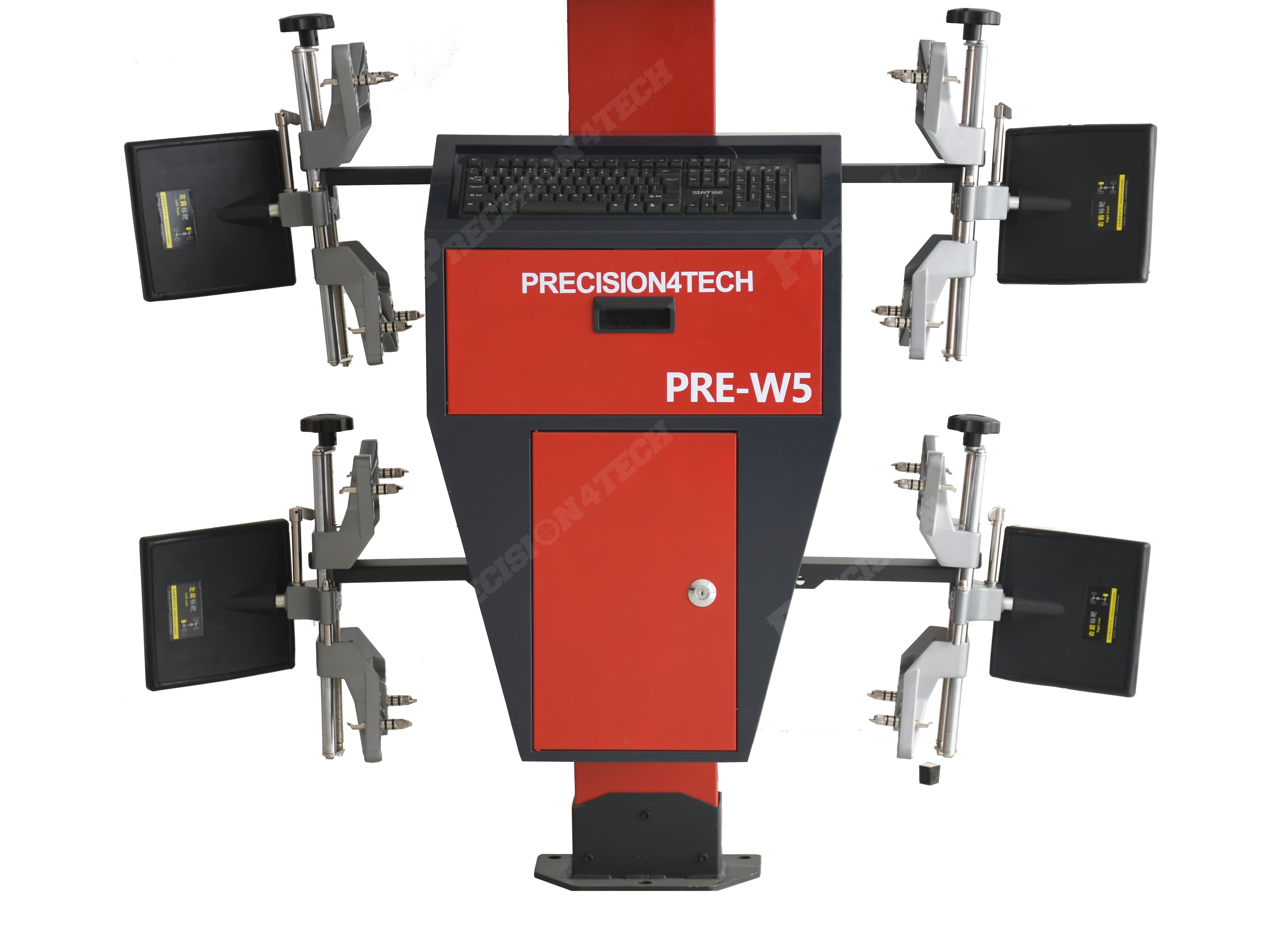 PRECISION John bean 3d wheel alignment machine with wheel alignment turntables PRE-W5