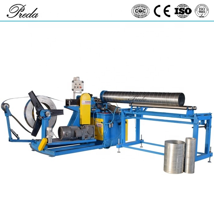 Mold type spiral duct making machine auto air duct spiral forming machine in HVAC system