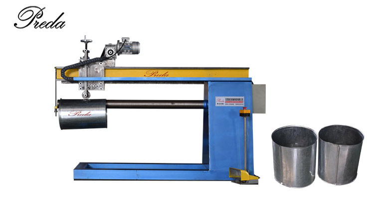 Round duct pittsburgh seam closer machine for the lock seam close of round ducts automatically in 1.2mm*1300mm capacity