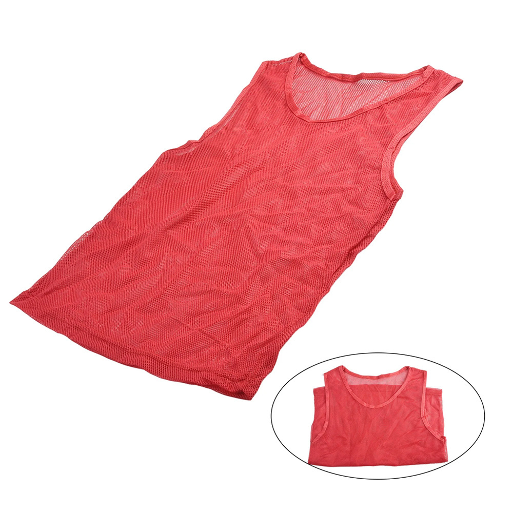 Football Vest Jerseys Sports Training BIBS Mesh Vests Loose Basketball Crickets Soccer Volleyball Rugby Team Sports